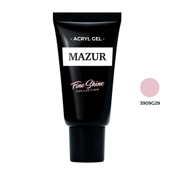 ACRYL GEL Fine Shine TM Mazur G29 30gr Brillo purpurina