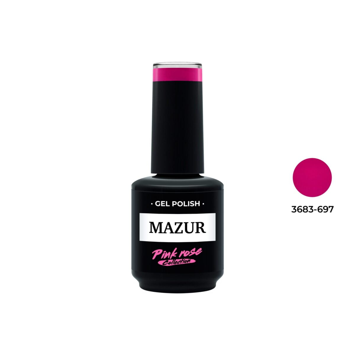 Esmalte semipermanente Pink rose №697 - Imagen 2