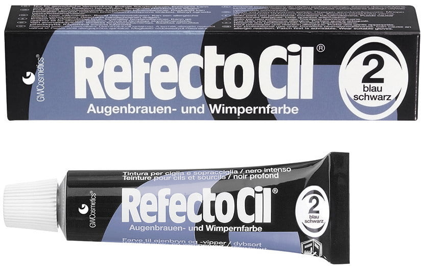 Tinte para cejas y pestañas №2 Azul Negro тм RefectoCil Tinte para cejas y pestañas №2 Azul Negro тм RefectoCil, 15 ml - Imagen 1