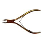 Alicate profesional para cutícula Mazur (Color oro)