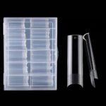 Tips Soft gel (Gel X) forma de medio cuadrada (240un)