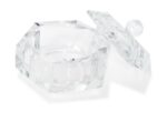 Dappen dish grande de cristal con tapa