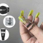 Kit para uñas esculpidas con moldes de papel