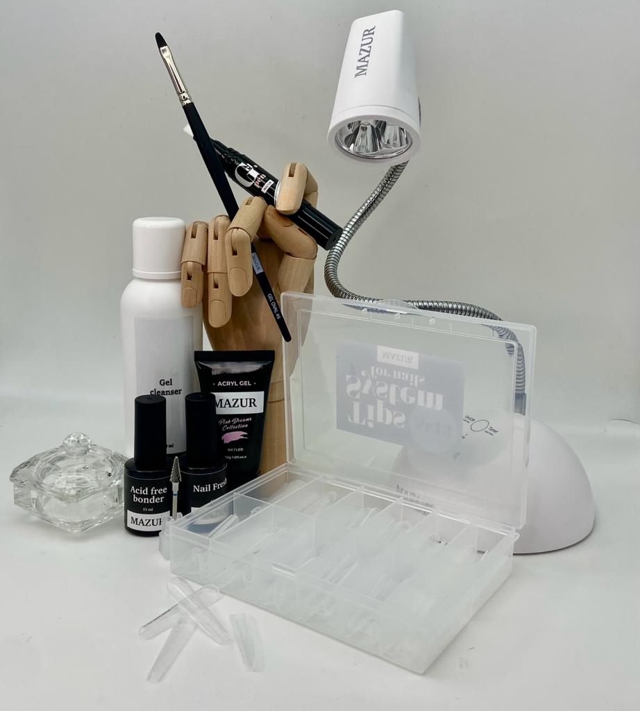 WhatsApp Image 2023-07-28 at 13.14.51 Kit acryl gel "Tips dual" - Imagen 1