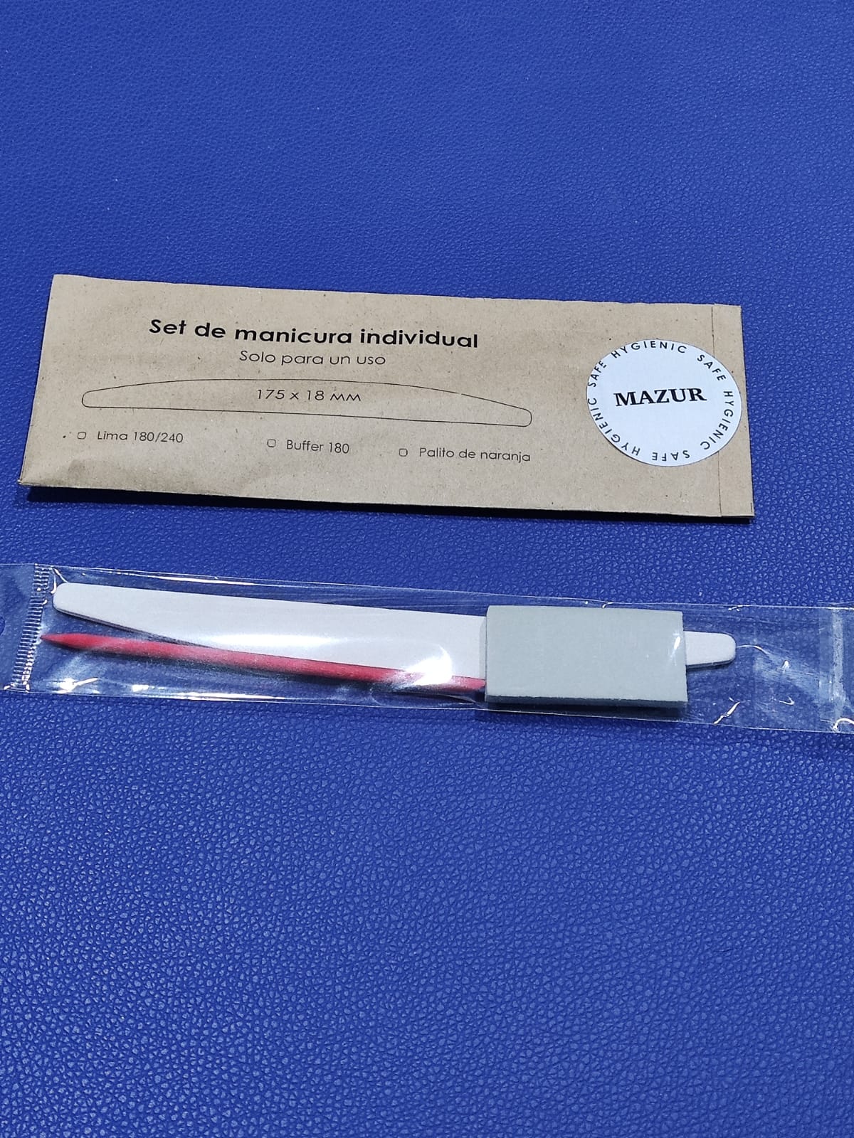 9d4b0516-f988-475e-8ba9-f9b0ecc6e102 Set de manicura individual Mazur - Imagen 1