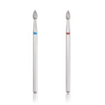 257 Fresa de diamante "gota", L - 4,0 mm, Ø2,5 mm