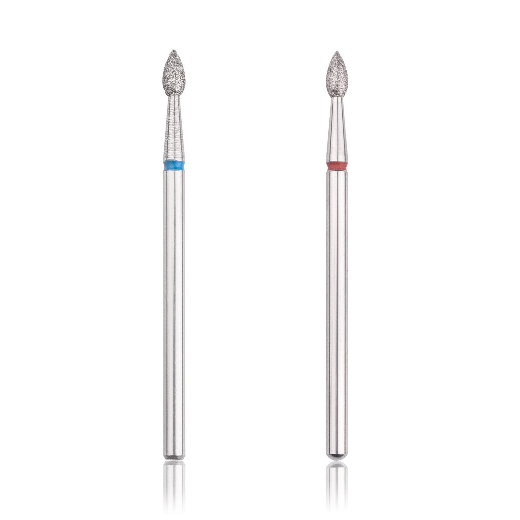 HBD-257_025 257 Fresa de diamante "gota", L - 4,0 mm, Ø2,5 mm - Imagen 1