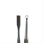 Empujador profesional de cutículas con anillo Mazur – Herramienta afilada de acero inoxidable - Imagen 2