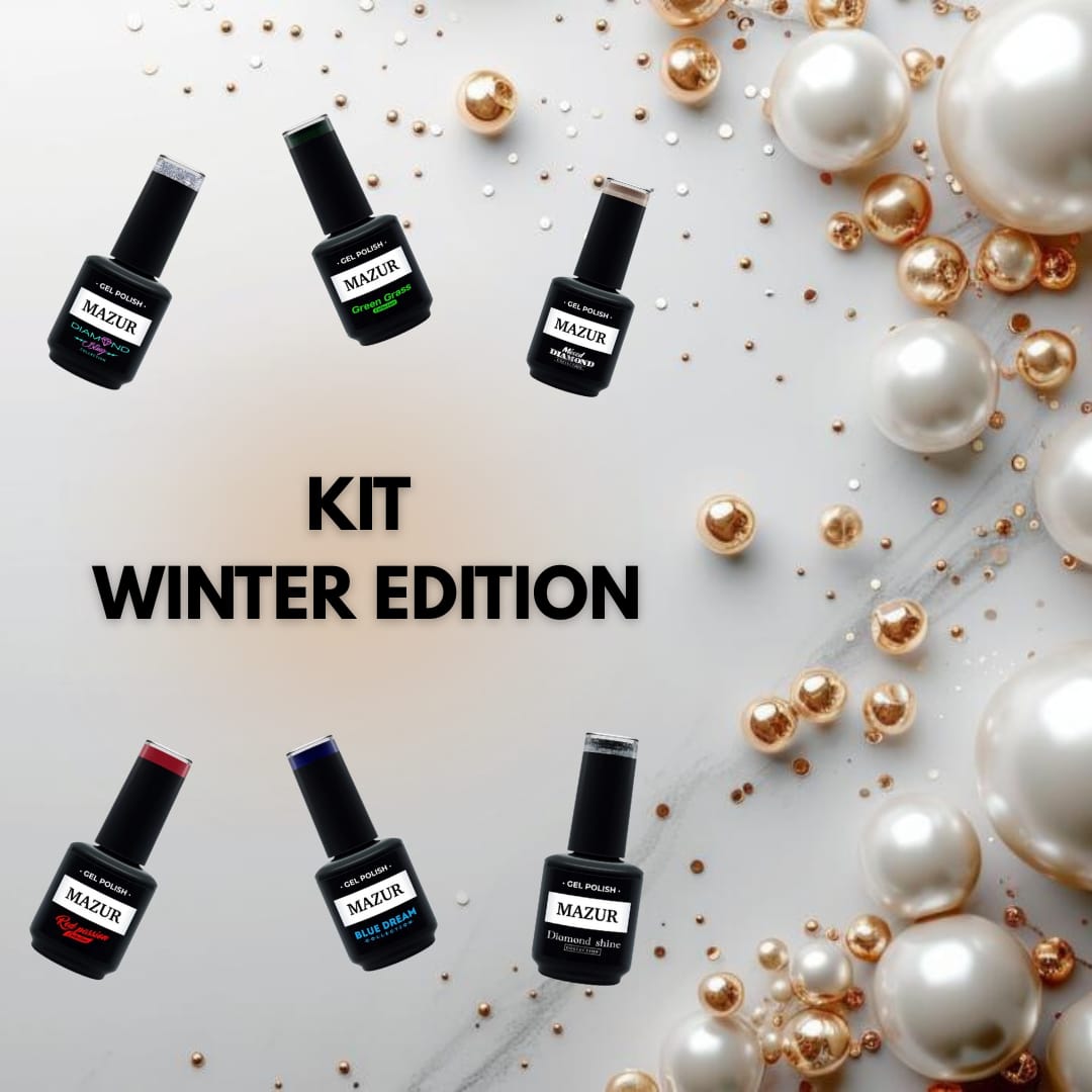 KIT Winter Edition (1) . Set Colores tendencia Mazur - New Year Collection 25-26 (6 colores) - Imagen 1